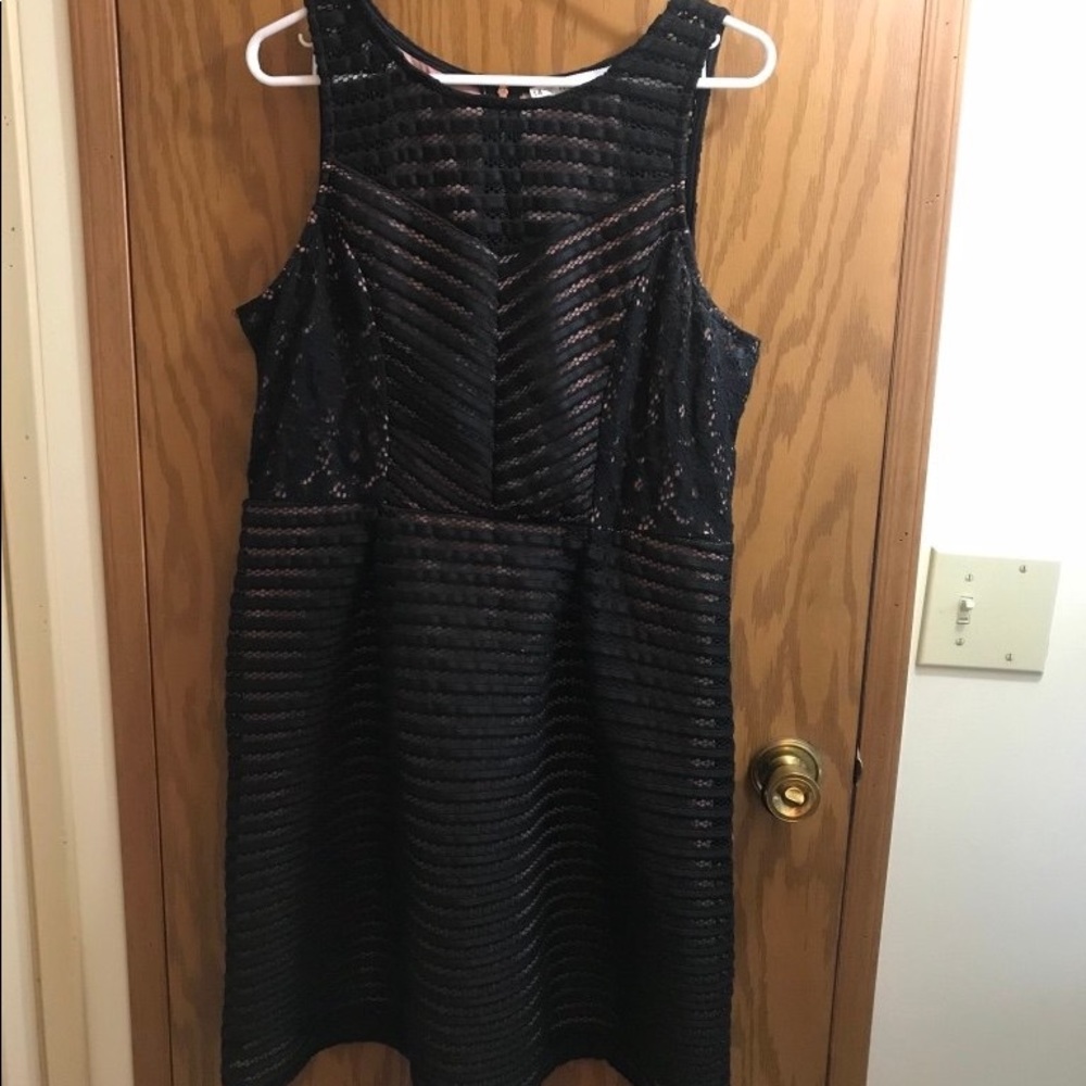 Black and Nude Dress